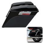 5" Stretched Saddlebags w/ 5x7" Speaker Grill for Harley Touring Road King (1993–2013)
