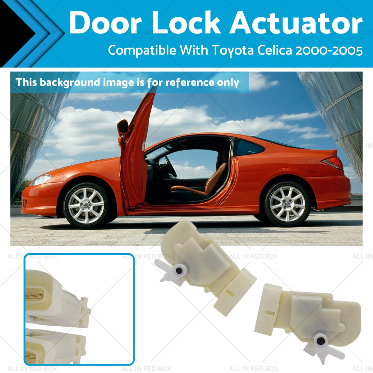 2X Front Side Door Lock Actuator Latch for Toyota Celica (2000–2005)