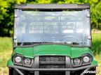 Scratch Resistant Full Windshield for Kawasaki Mule PRO-MX (2019–2023)