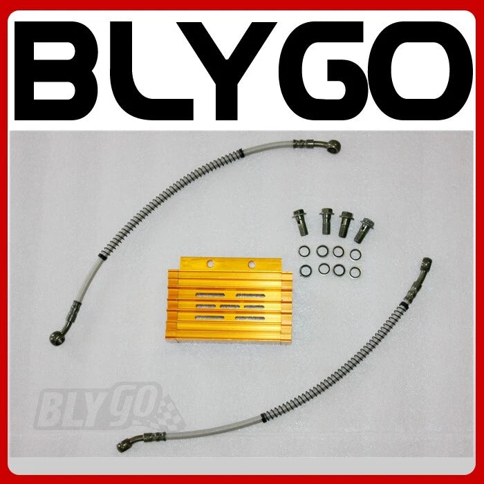 CNC Engine Oil Cooler Kit for PIT PRO 140cc 150cc Dirt Bike (2010–2023)