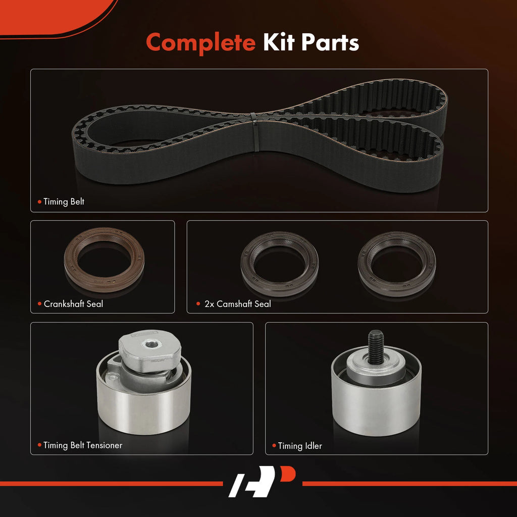 6X Timing Belt Kit for Dodge Grand Caravan (1997) Jeep Liberty (2002)