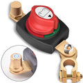 Heavy Duty Waterproof Battery Disconnect Switch for RVs Boats ATVs (12V)