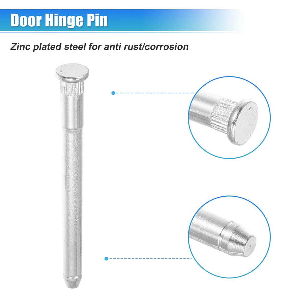 Set of 2 Door Hinge Pin and Bushing Repair Kits for Chevy S10 Pickup (1995–2004)