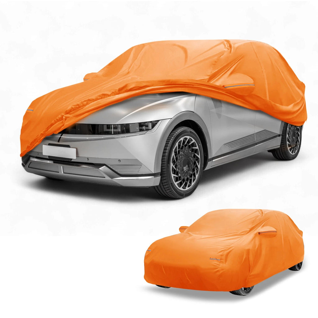 Waterproof Car Cover for Hyundai Ioniq 5 (2021–2023) 210D-PU with Zipper