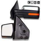 Driver Tow Power Heated Chrome Side Mirror for Ford F150 (2004–2014)