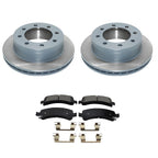 DuraGo Rear Rotors & Bosch QuietCast Brake Pads Kit for Express 3500 (2015–2022)