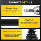 Front Driver Side CV Axle Shaft Assembly for Ford Focus (2016–2018)