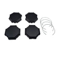 4 Pcs Wheel Center Caps for Polaris RZR XP 1000/900 (2014-2017)