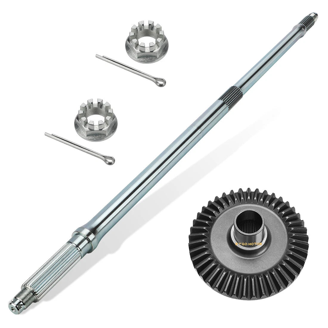 Rear Axle Shaft with Differential Ring Gear Assembly for Honda Foreman 500 (2005–2023)