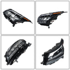 LED Headlight Driver Side Black Bezel for Nissan Pathfinder (2023–2024)