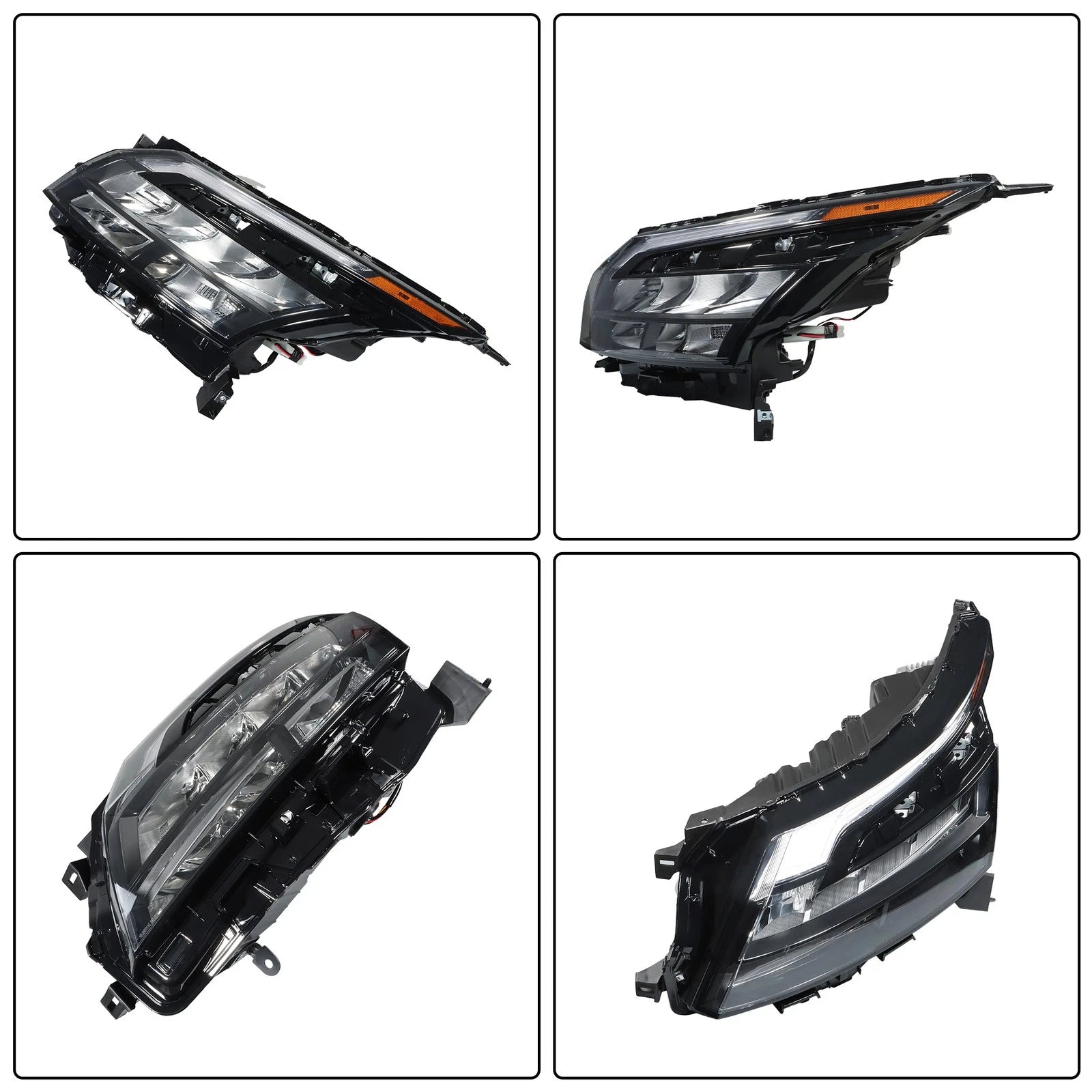 LED Headlight Driver Side Black Bezel for Nissan Pathfinder (2023–2024)
