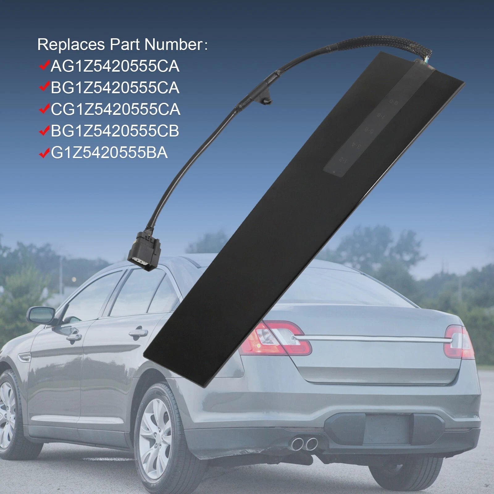 Door Entry Keypad Pillar Molding for Ford Taurus (2011–2019)