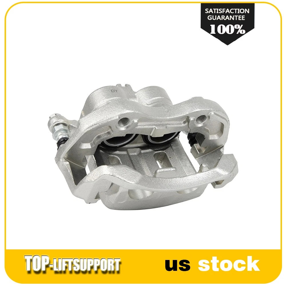 Set of 2 Front Brake Calipers with Bracket for Infiniti M37 (2011–2013)