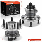 2X Front Wheel Hub & Bearing Assembly w/ ABS Sensor for Chevy Corvette (C7 2014–2019)