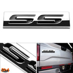 SS Metal 3D Decal Black Emblem Sticker for Chevrolet Camaro/Impala/Chevelle (2010–2023)