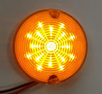 Amber LED Parking Light Turn Signal Lamp Pair with Gaskets for 1957 Chevy