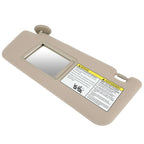 Left Driver Side Sun Visor for Toyota Tacoma (2005–2009) Tan Beige