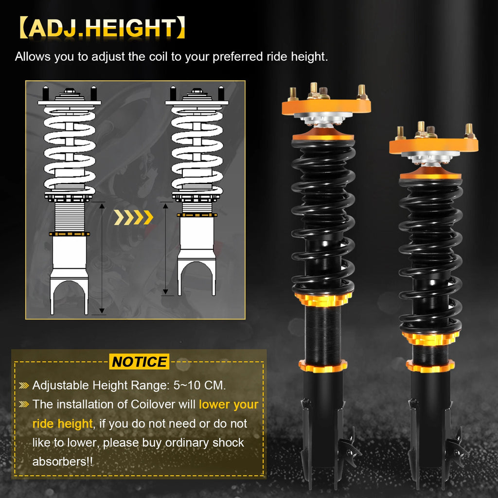 Coilover Shocks Struts Springs Kit for Honda Civic (2006–2011)