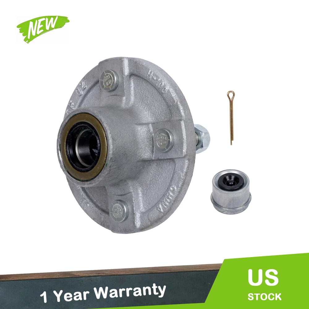 Trailer Hub Kit for 2000 lbs 1" Spindle (4 on 4")