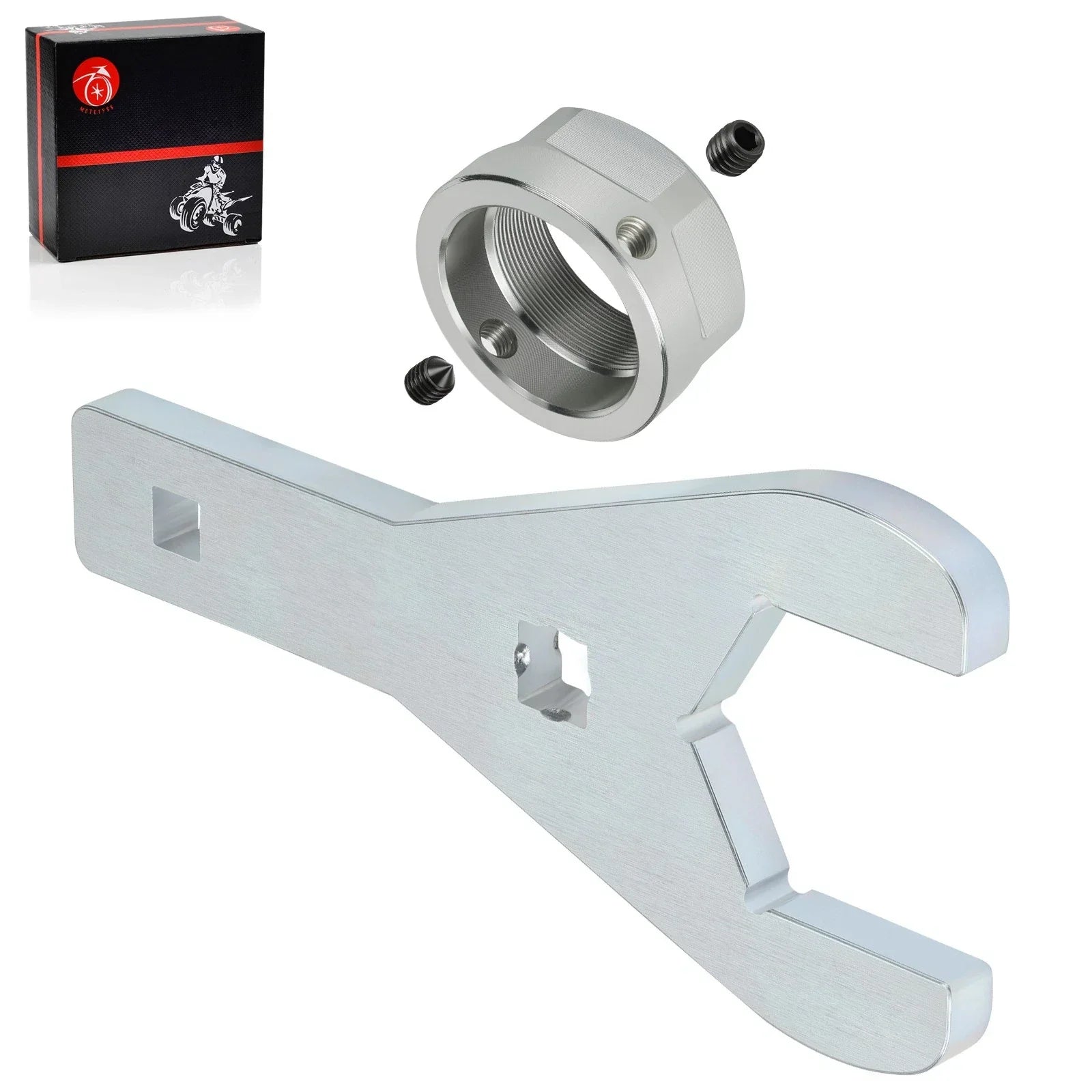46mm Rear Axle Nut Wrench Tool & Lock Nut for Yamaha Raptor 125 (2011–2013)