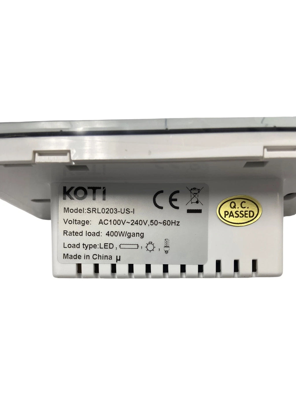 3 Gang White Light Switch AC100 240V 50-60Hz for Koti