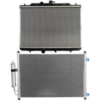 Aluminum Radiator & A/C Condenser Set for Nissan Rogue Select (2014–2015)