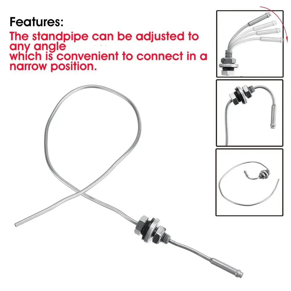 Fuel Tank Standpipe Clip Hose Tube w/Filter for Webasto Eberspacher