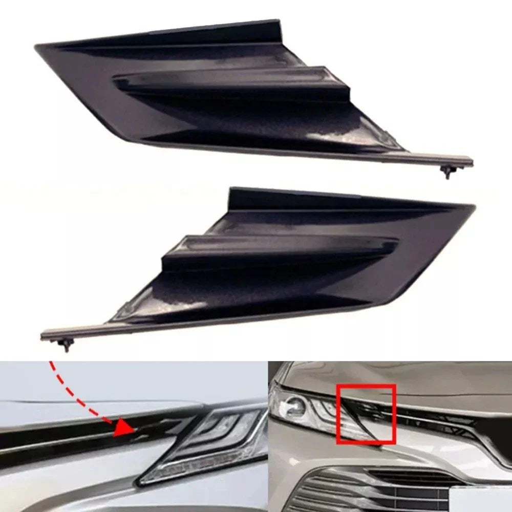 Bumper Grille Trim Cover for Toyota Camry L LE XLE (2018-2020)