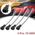 Set of 4 Car Speaker Connector Harness Adapter 72-5600 for Ford Focus (2003–2007)