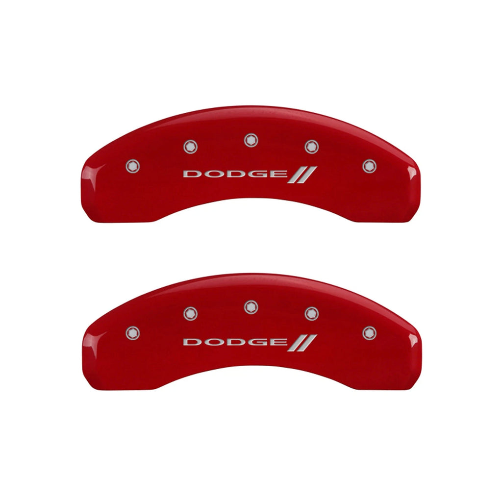 Caliper Covers Set of 4 Red for 2007–2011 Dodge Nitro