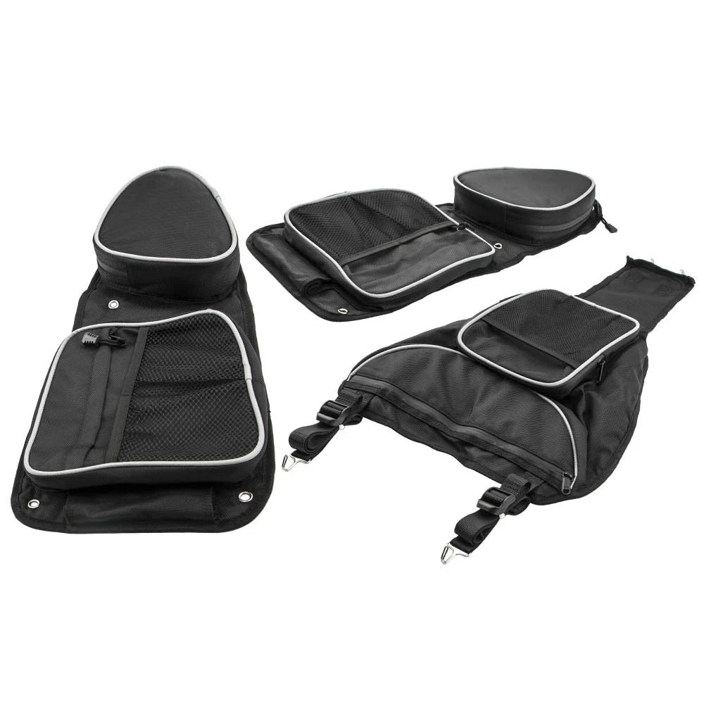 Cab Pack Storage Bags & Door Bag Knee Pad for Polaris RZR XP 1000 900 S (2015–2018)