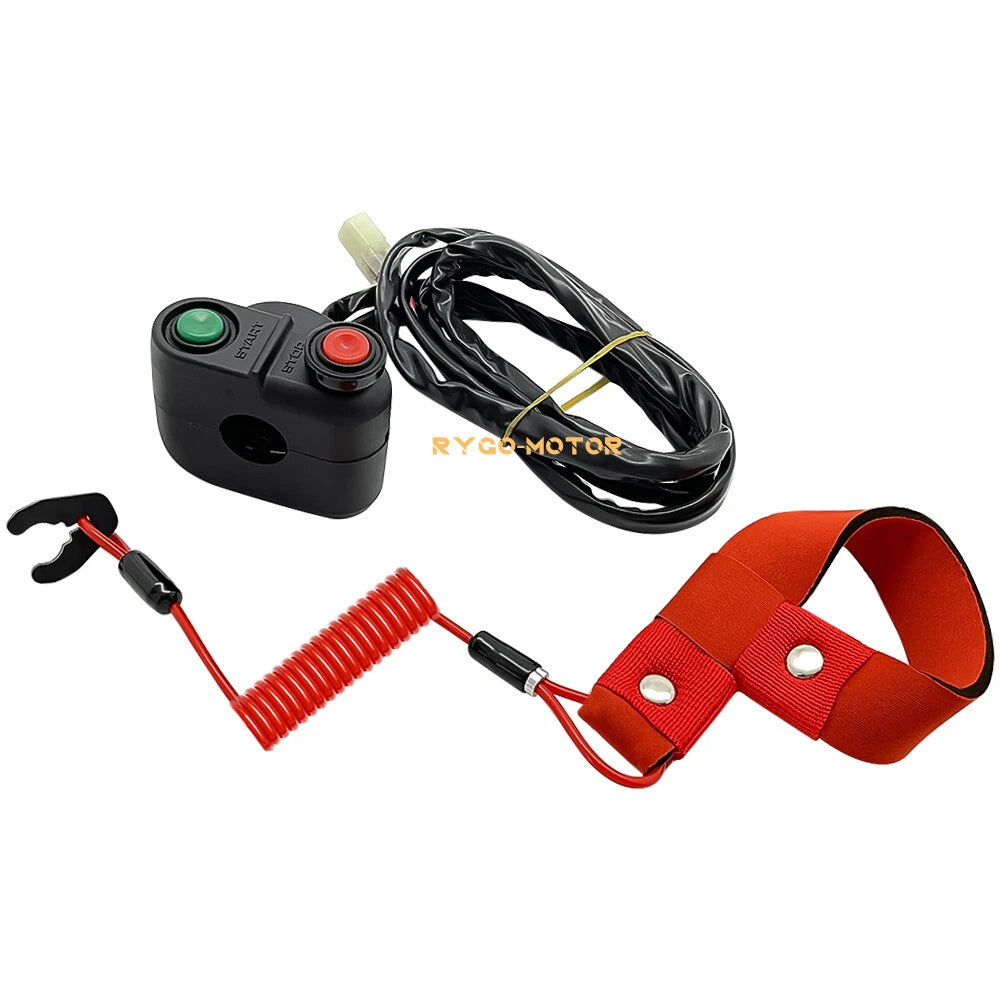 Start Stop Kill Switch for Kawasaki Jet Ski ST JT750 (1994–1995) 27004-3721