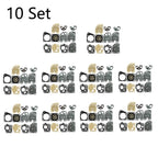 Set of 10 Carburetor Repair Diaphragm Kit for Shindaiwa C350 B450 B452 (99909-451, P05)