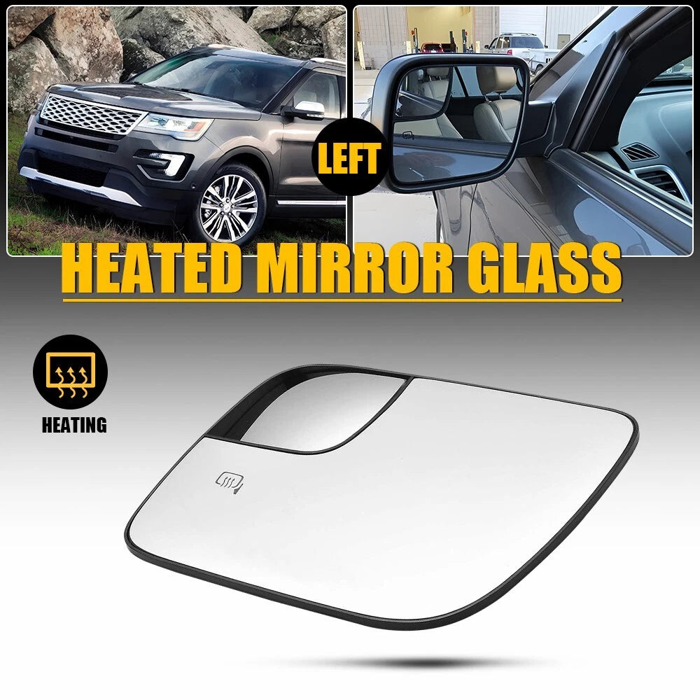 Heated Side Mirror Glass for Ford Explorer (2011–2019)