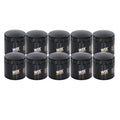 Set of 10 Engine Oil Filters for Chrysler Dodge Jeep Ram (Spin-On)