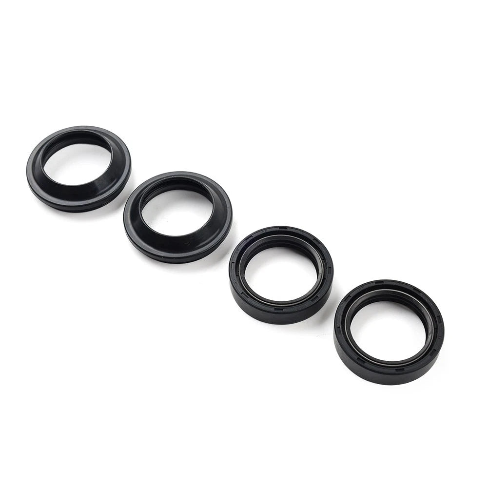Set of 4 Front Fork Dust Oil Seals Kit for Honda XR200R (1984–2002)