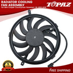 Radiator Cooling Fan Assembly for Mini Cooper Countryman Paceman (2013–2016)