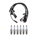 Denso 7mm Wire Set & 6 Platinum TT Spark Plugs for Chevy GMC 4.3 V6 (1996–2002)