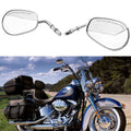 Chrome Rear View Mirrors for Harley Sportster XL 1200 883 FLSTC FLSTF (1991–2023)