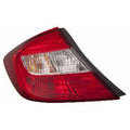 Replacement Passenger Side Tail Light Assembly For 2012 Honda Civic Sedan