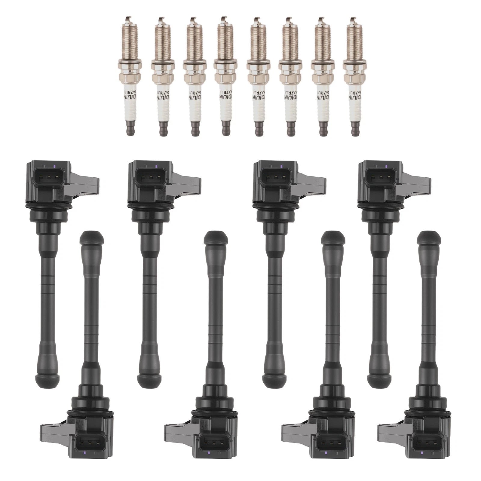 Set of 8 Ignition Coils for Nissan Titan XD NV2500 5.6L (2016–2020)