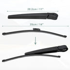 Wiper Blade Arm Set for BMW 3 Series E91 Rear Back (2004-2013)