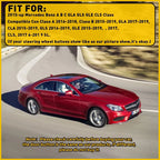 Steering Wheel Button Trim for Mercedes A B C GLA GLS GLE CLS (2015–2023)
