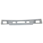 Replacement Gray Textured Front Lower Bumper Cover w/Fog Light Holes