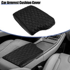 Armrest Cushion Cover for Hyundai Palisade 2020-2022 - Faux Leather Black