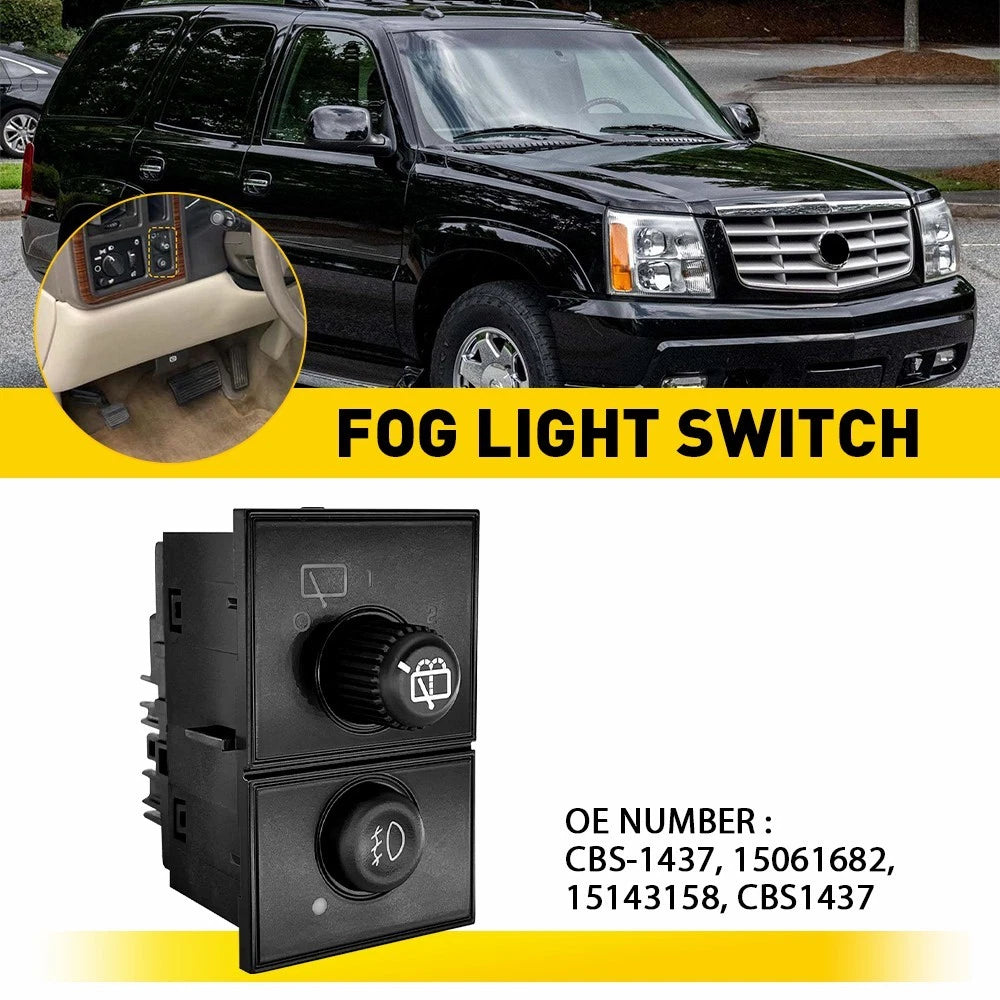 Rear Wiper Switch for Chevrolet Silverado 1500 (2003–2006)