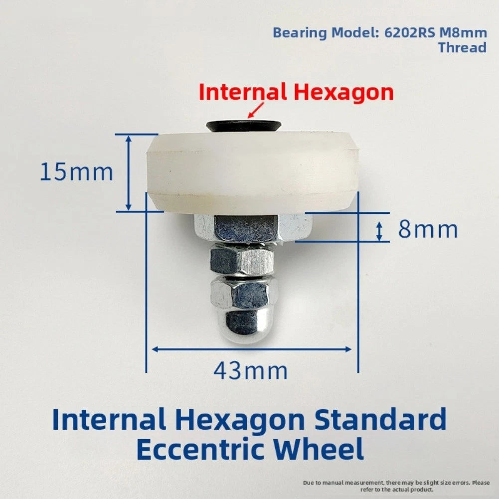 Eccentric Wheel Guide for Sliding Table Saw (Panel Saw)