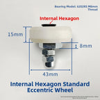 Eccentric Wheel Guide for Sliding Table Saw (Panel Saw)