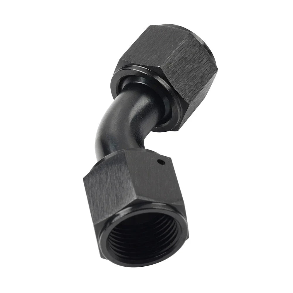 10AN Female to Female 45�� Swivel Coupler Fitting Adapter Connector