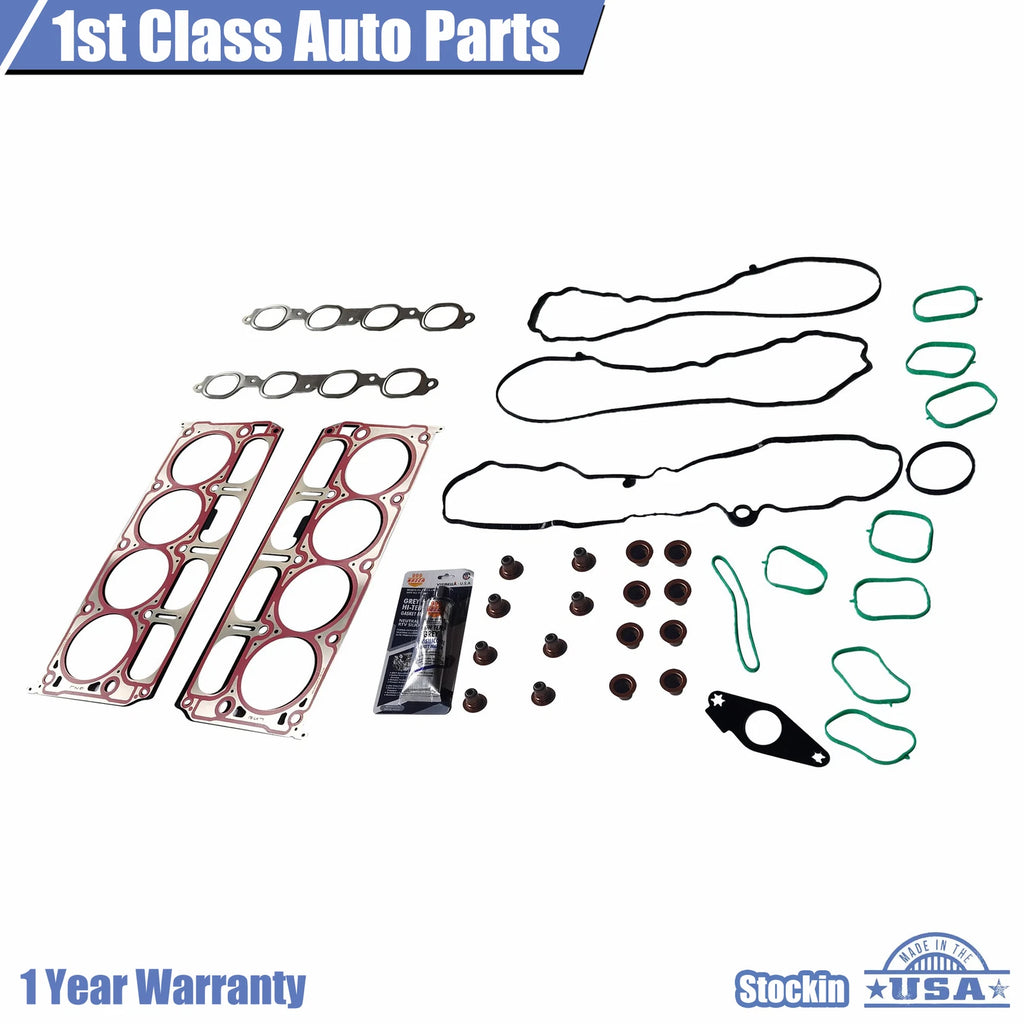 Cylinder Head Gasket Set for Cadillac Escalade ESV, Chevy Silverado (2007–2014)